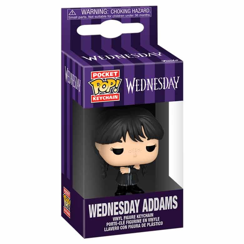 Pocket POP Keychain Wednesday - Wednesday Addams (pre order)