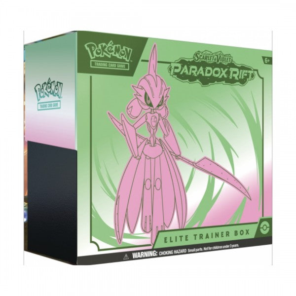 Pokemon TCG Elite Trainer Box Scarlet & Violet Paradox Rift - Iron Valiant