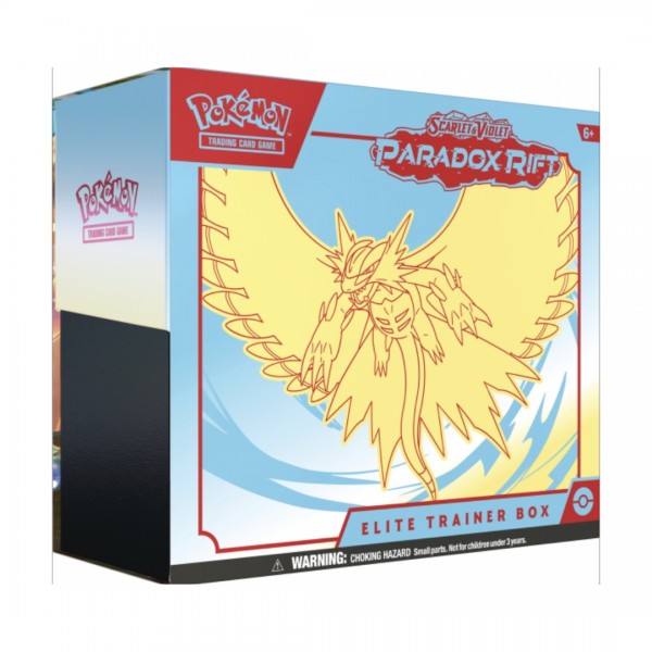 Pokemon TCG Elite Trainer Box Scarlet & Violet Paradox Rift - Roaring Moon