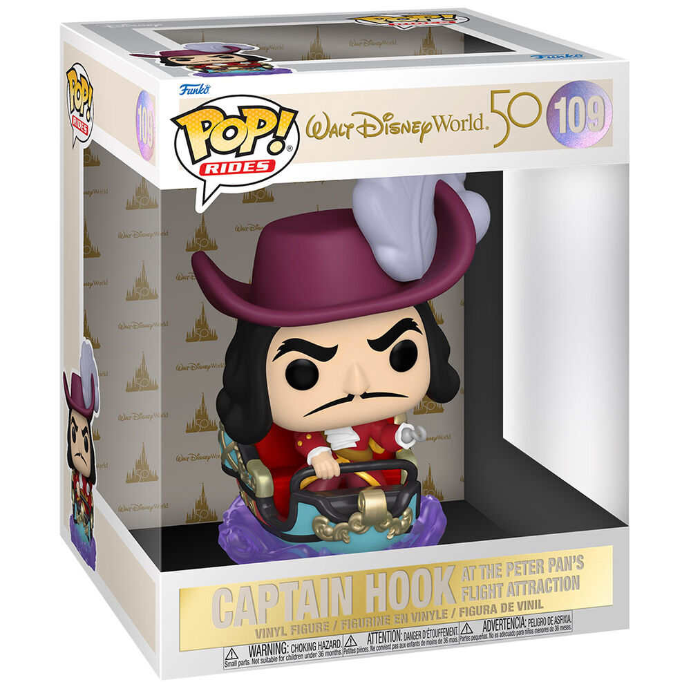 POP figure Disney World 50th Anniversary Captain Hook