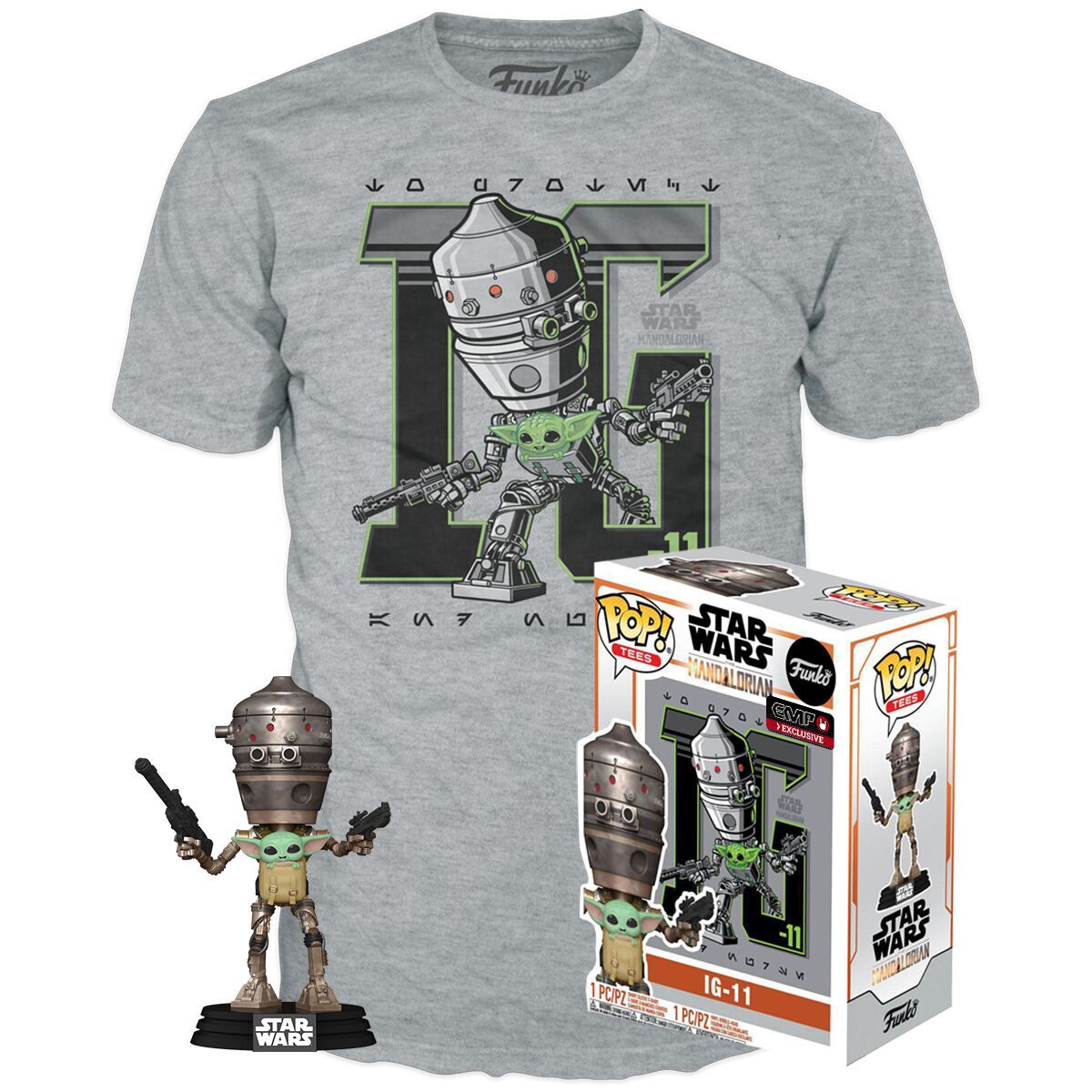 POP & Tee Star Wars IG-11 With the Child Exclusive