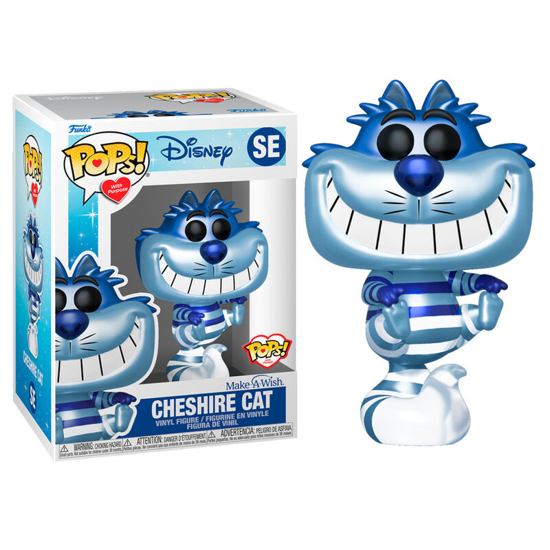POP figure Disney Make a Wish Cheshire Cat Metallic exclusive
