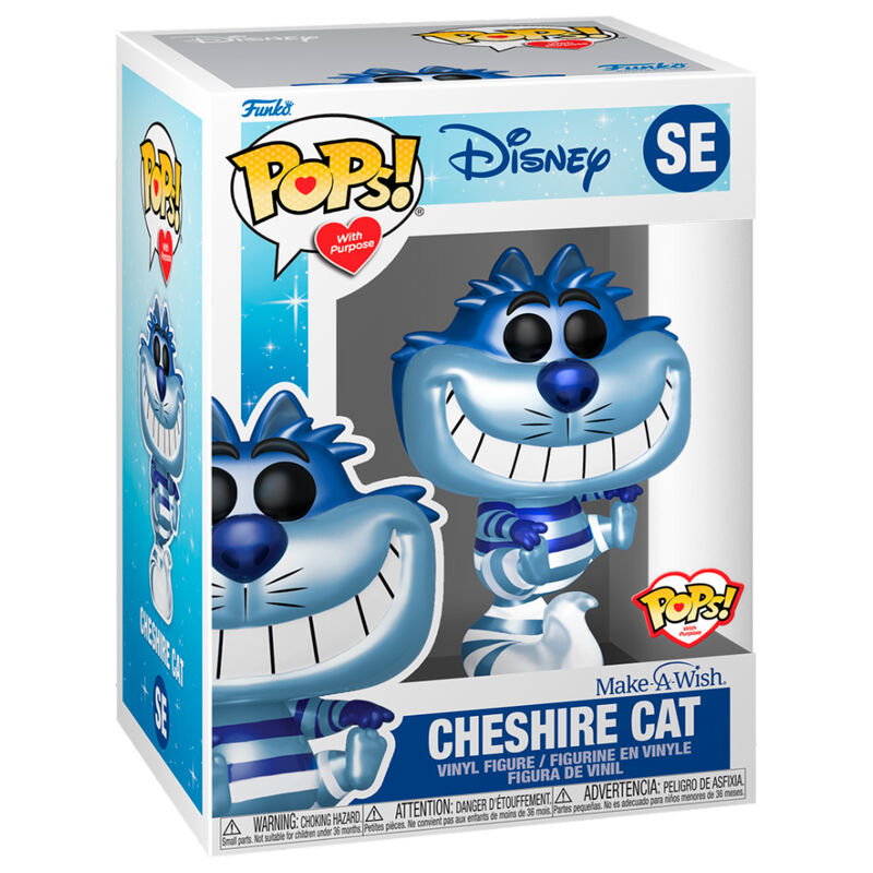 POP figure Disney Make a Wish Cheshire Cat Metallic exclusive
