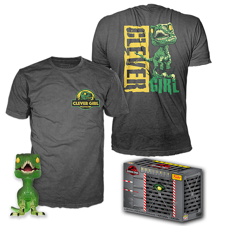 POP & Tee Jurassic Park Velociraptor Exclusive