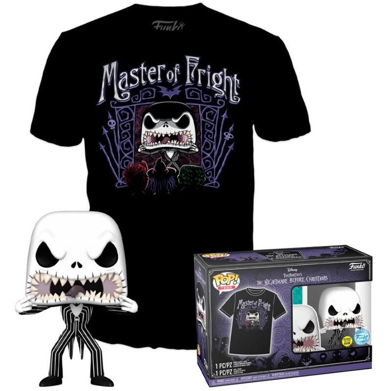 POP & Tee Nightmare Before Christmas Jack Skellington Exclusive
