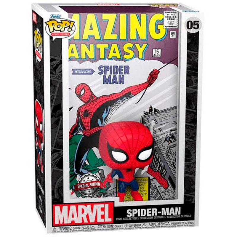 POP figure Marvel Amazing Spiderman Exclusive (comic cover)