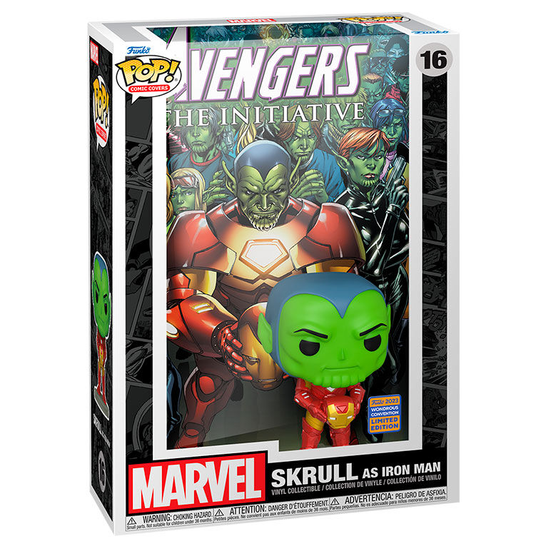 POP figure Album Marvel Avengers Skrull as Iron Man Exclusive (comic cover)