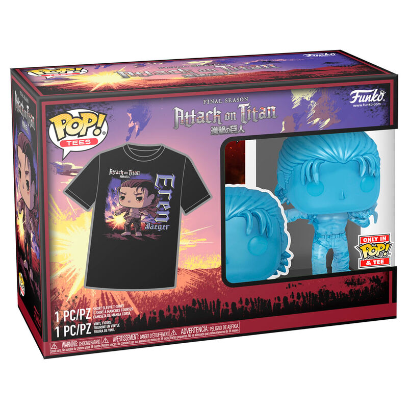 POP & Tee Attack on Titan Eren Exclusive
