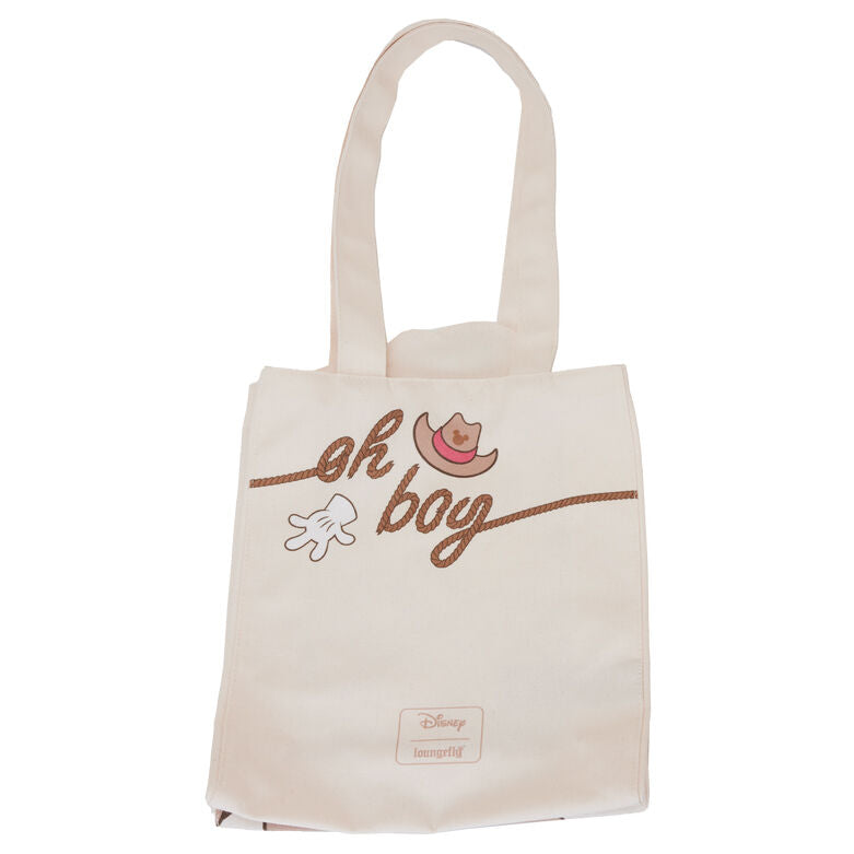 Loungefly Disney Mickey & Minnie Western shopping bag