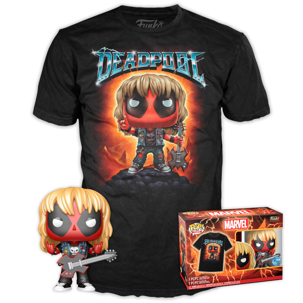 POP & Tee Marvel Deadpool Heavy Metal