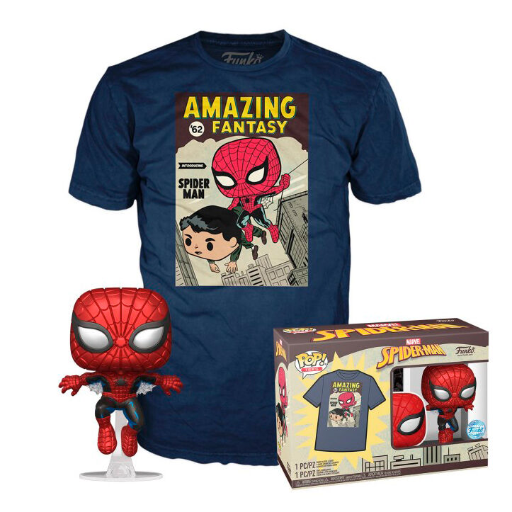 POP & Tee Marvel Spiderman Comic Cover