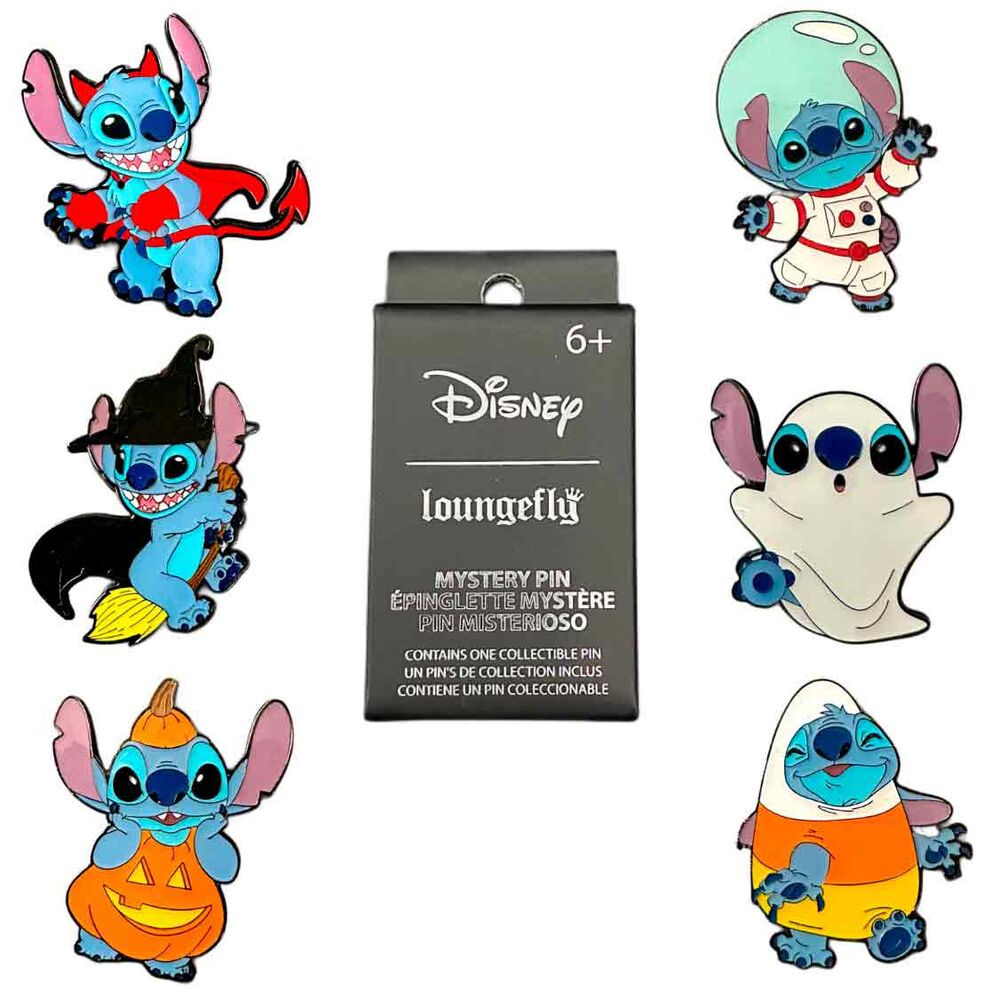 Blind Box Enamel Pin Disney Stitch Halloween