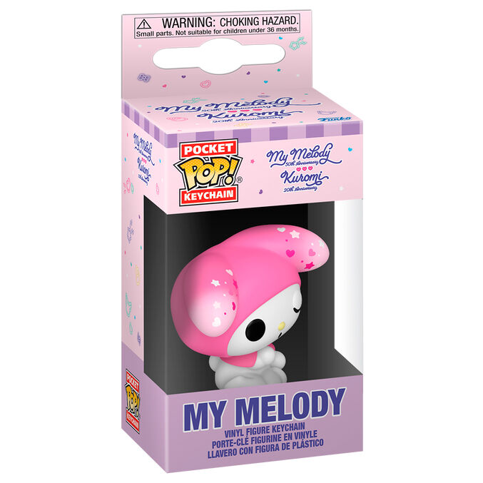 Pocket POP Keychain Hello Kitty 50th Anniversary My Melody(pre order)