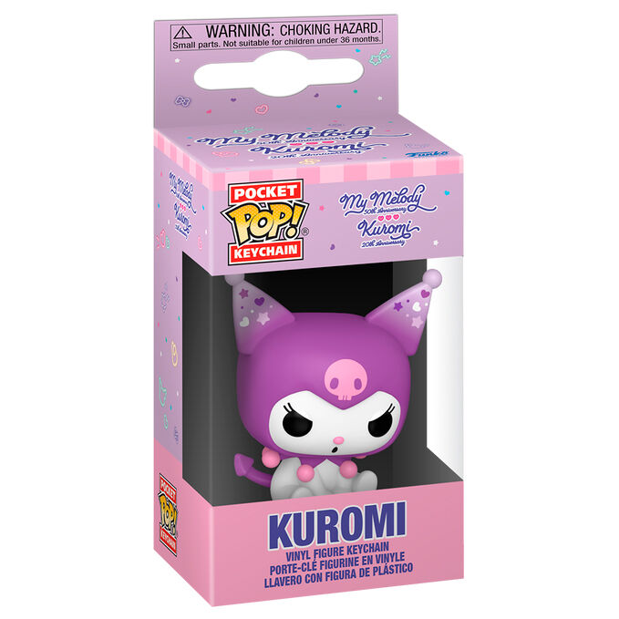 Pocket POP Keychain Hello Kitty 20th Anniversary Kuromi Grumpy(pre order)