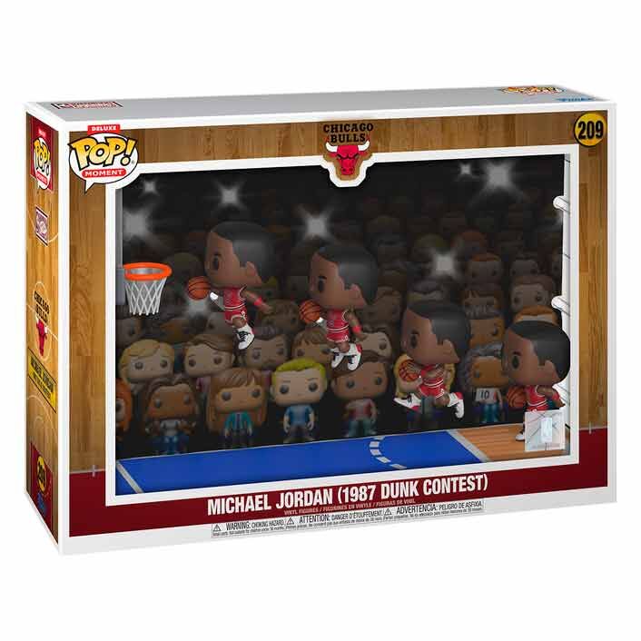 POP figure Moments Deluxe Chivago Bulls Michael Jordan 1987 Dunk Contest (pre order)