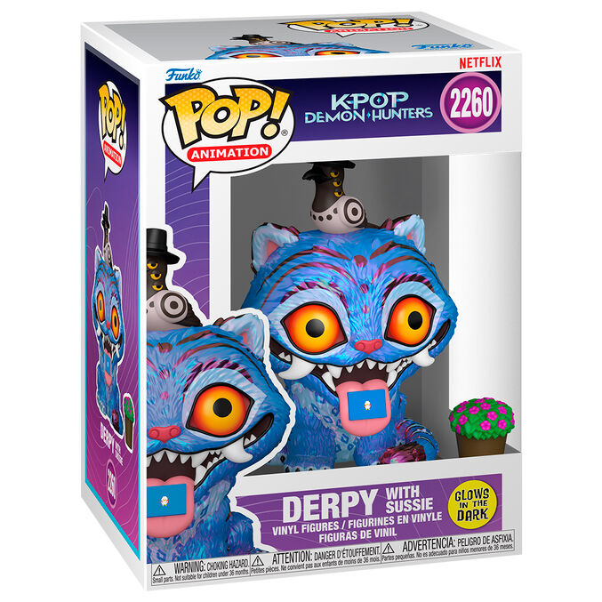 POP figure Kpop Demon Hunters Derpy with Sussie Glow (pre order)